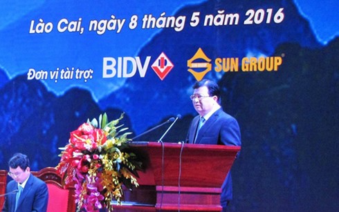 Hội nghị xúc tiến đầu tư và phát triển du lịch tỉnh Lào Cai năm 2016 - ảnh 1